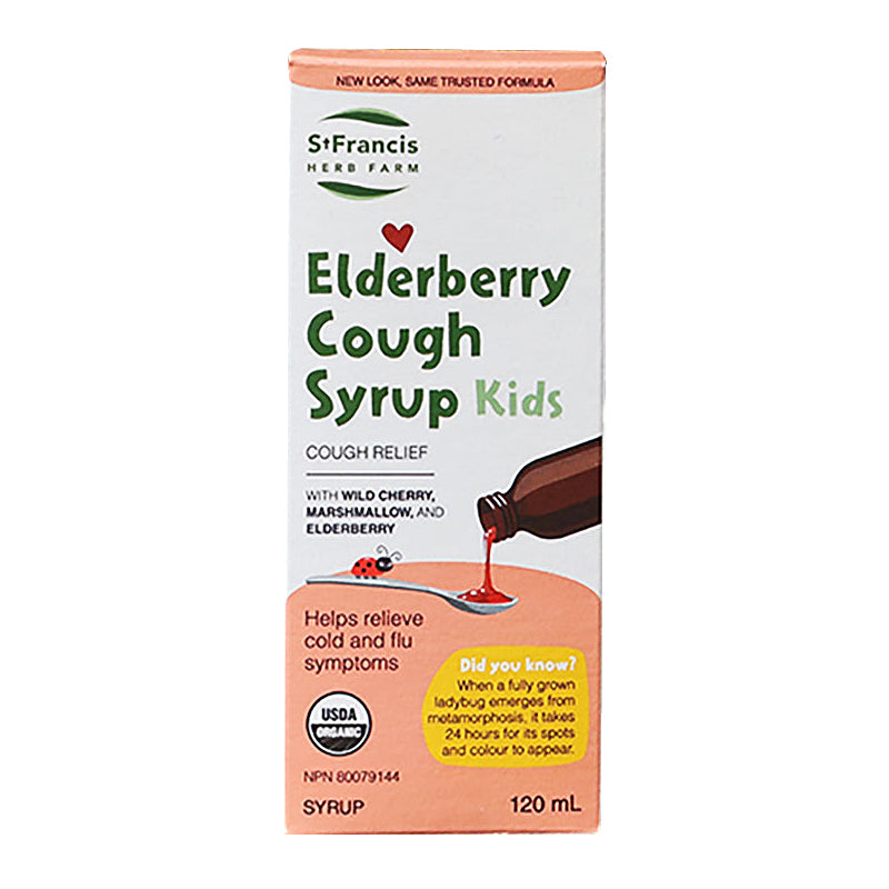 Elderberry cough syrup for children