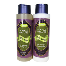 Maiga haircare, previous label style