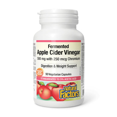 Natural Factors - Fermented Apple Cider Vinegar with Chromium