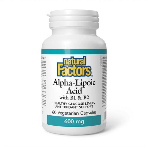 Natural Factors - Alpha-Lipoic Acid with B1 & B2