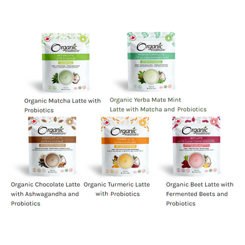 Organic Traditions Latte - 5 Types