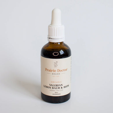 Prairie Doctor Brand - Organic Valerian, Lemon Balm & Hops