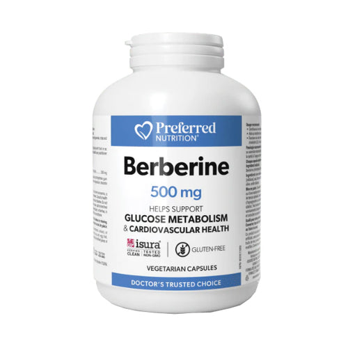 Preferred Nutrition Berberine, new label style