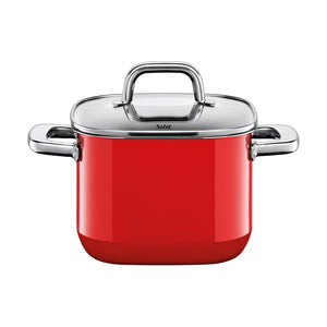 Silit Quadro 18cm square High Casserole, Red