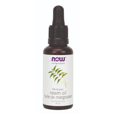 30 ml bottle of NOW 100% Pure Neem Oil