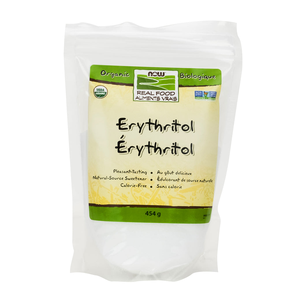 NOW Foods Organic Erythritol Natural Sweetener, 1 lb - Fry's Food