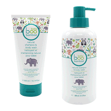 Boo Bamboo Natural Baby Shampoo and Body Wash