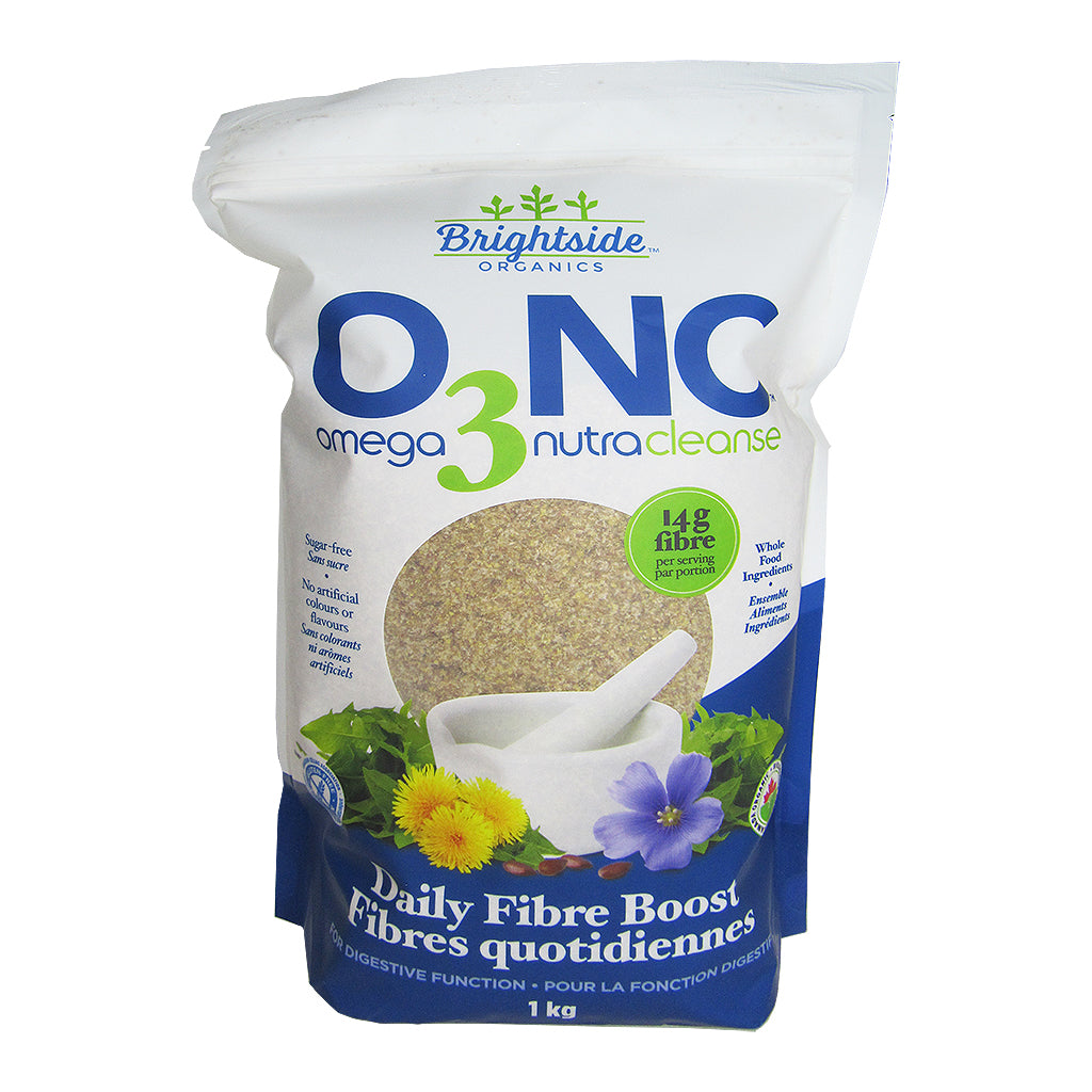 Omega-3 Nutracleanse Brightside Organics O3NC High Fibre Cereal  Enhancer –