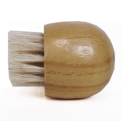 Baudelaire Cedar Complexion Brush, side view