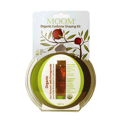 MOOM Organic Eyebrow Shaping Kit