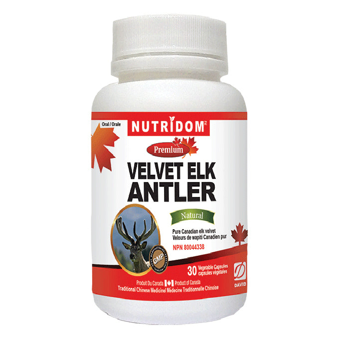 Nutridom Velvet Elk Antler 500mg Lu Rong Capsules